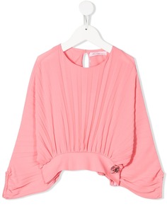 Miss Blumarine блузка со складками