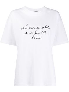 Jacquemus футболка Coup de Soleil