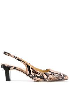 aeyde туфли Dery с ремешком на пятке