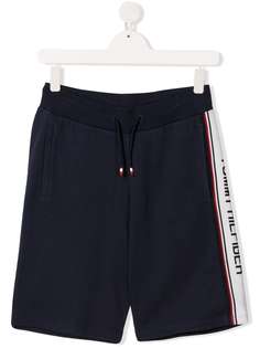 Tommy Hilfiger Junior спортивные шорты с логотипами на лампасах