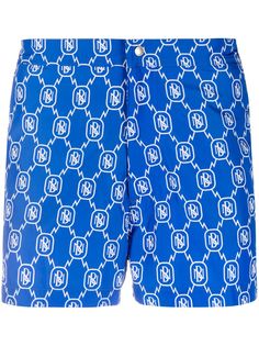 Neil Barrett плавки-шорты с логотипом