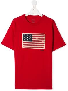 Ralph Lauren Kids футболка с принтом
