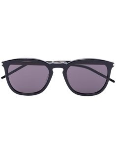 Saint Laurent Eyewear солнцезащитные очки в круглой оправе