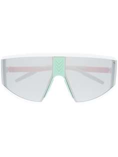Puma массивные солнцезащитные очки в стиле колор-блок