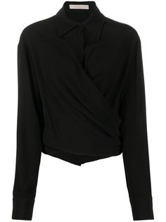 Ssheena рубашка с длинными рукавами и запахом