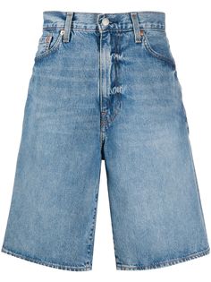 Levis джинсовые шорты-бермуды широкого кроя