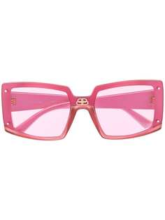 Balenciaga Eyewear солнцезащитные очки Shield Square