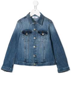 Dondup джинсовая куртка с эффектом потертости