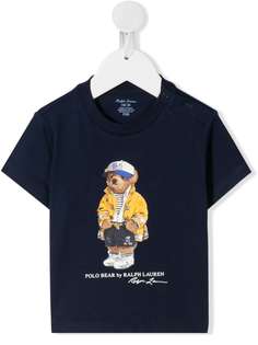Ralph Lauren Kids футболка с принтом CP-93 Bear