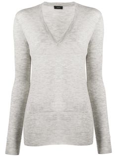 Joseph длинный джемпер с V-образным вырезом
