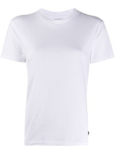 Woolrich однотонная футболка с круглым вырезом