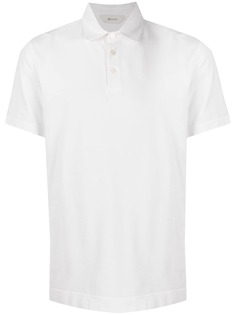 Z Zegna однотонная рубашка-поло с короткими рукавами