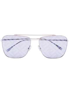Fendi Eyewear солнцезащитные очки с логотипом FF