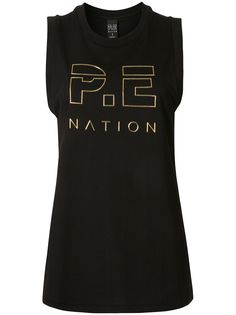 P.E Nation топ Navigate с логотипом