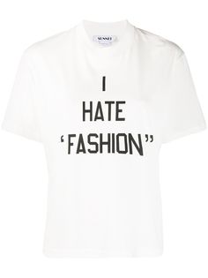 Sunnei футболка I Hate Fashion