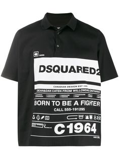 Dsquared2 рубашка с принтом