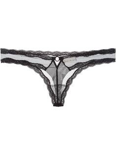 Fleur Du Mal прозрачные стринги из тюля