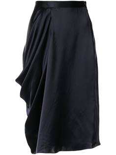 Nehera юбка асимметричного кроя с драпировкой
