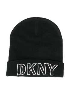 Dkny Kids шапка бини с вышитым логотипом