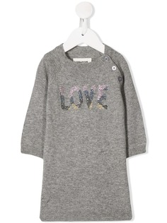 Zadig & Voltaire Kids декорированное платье