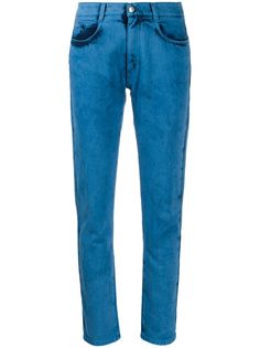 Stella McCartney выбеленные джинсы кроя слим