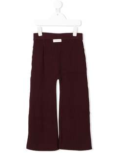 Tiny Cottons расклешенные трикотажные брюки