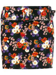 Staud юбка с цветочным принтом