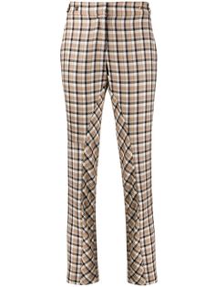 Paco Rabanne брюки в клетку