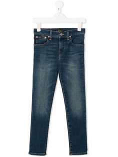 Ralph Lauren Kids джинсы из вареного денима
