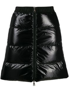 Moncler дутая юбка мини