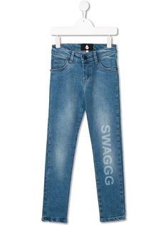 DUOltd джинсы Swagg кроя слим средней посадки