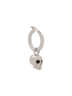 Northskull серьга-кольцо Atticus с подвеской в форме черепа