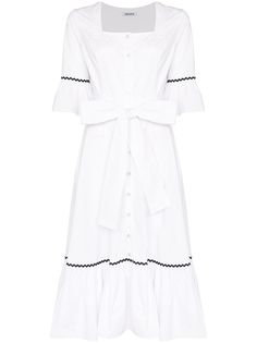 Batsheva платье Delsy с поясом