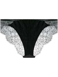 Carine Gilson трусы с кружевной вставкой