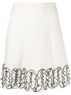 See by Chloé юбка миди с оборками