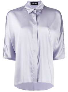 Styland рубашка с укороченными рукавами и эффектом металлик