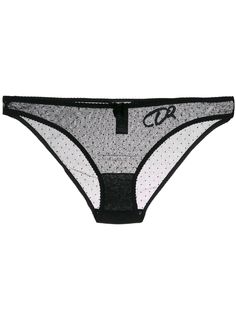 Dsquared2 эластичные трусы из тюля