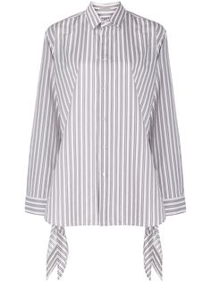 MRZ рубашка свободного кроя в полоску