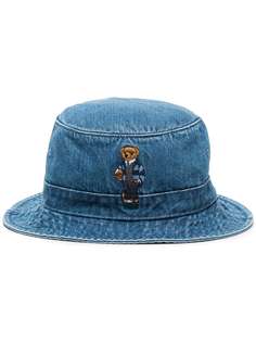 Polo Ralph Lauren джинсовая панама с вышивкой