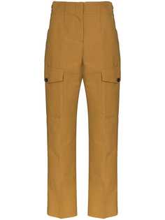 LVIR строгие брюки карго прямого кроя