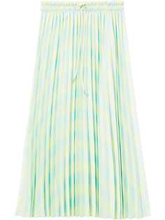 Proenza Schouler White Label плиссированная юбка Georgette