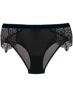 Chite трусы с кружевной вставкой Chite