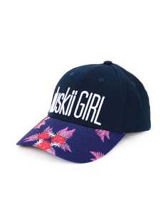 Duskii Girl кепка цветочным принтом и логотипом