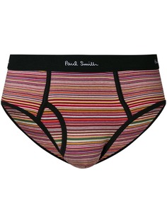 PAUL SMITH трусы-брифы в полоску