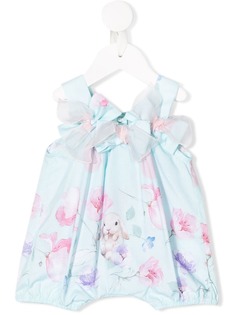 Lapin House платье без рукавов с бантами