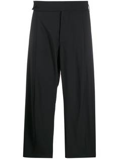 Odeur укороченные брюки широкого кроя