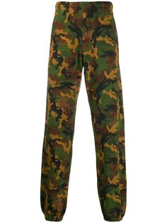 Off-White спортивные брюки с камуфляжным принтом