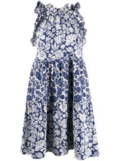 Ulla Johnson платье Talita в технике пэчворк