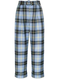 Shrimps брюки Houston в клетку