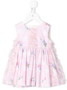 Lapin House платье с оборками и принтом